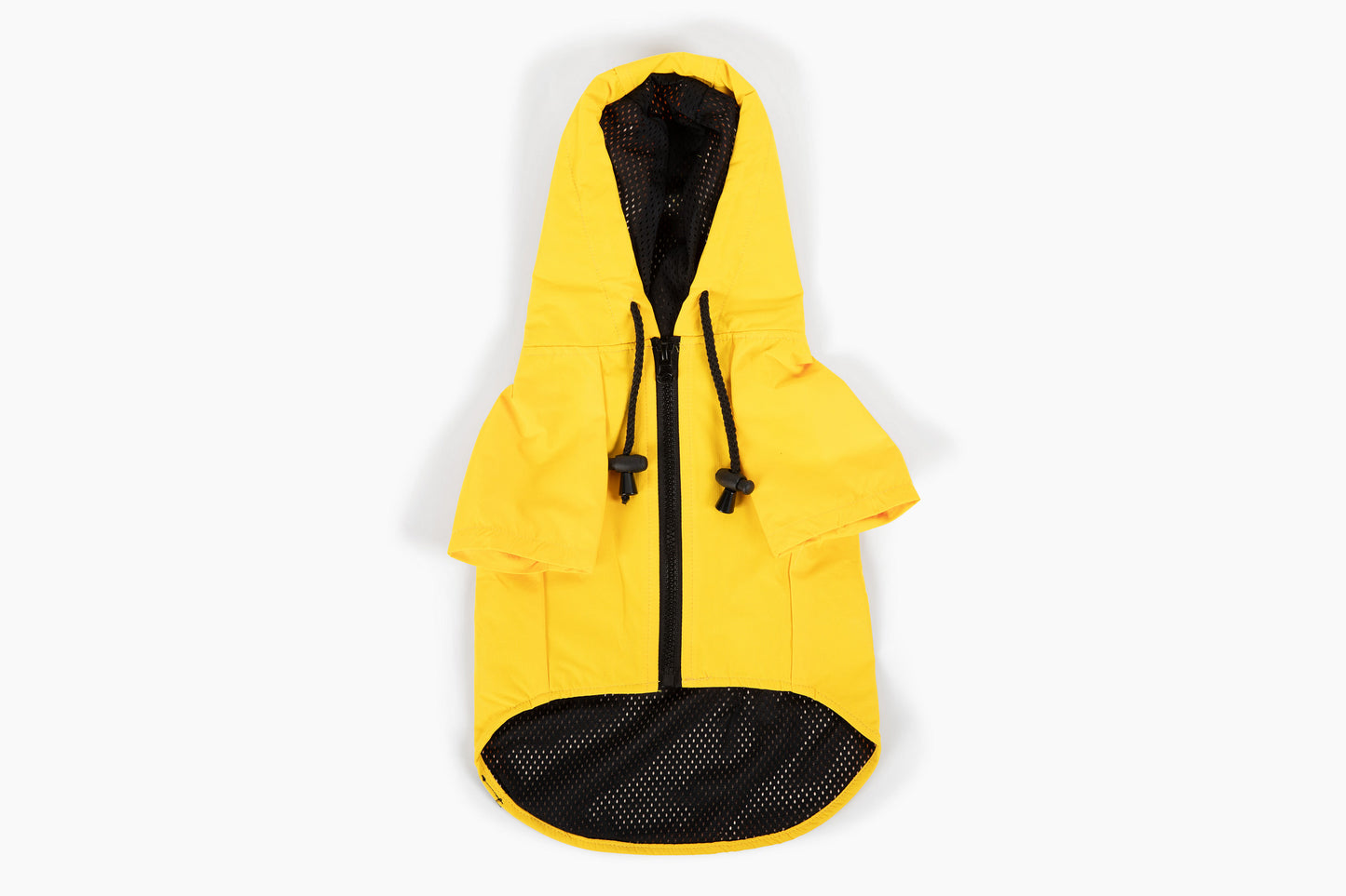 Dog Rain Jacket With Hood Waterproof Windbreaker Mesh Lined Breathable Lightweight Raincoat With Pocket For Outdoor Fall
