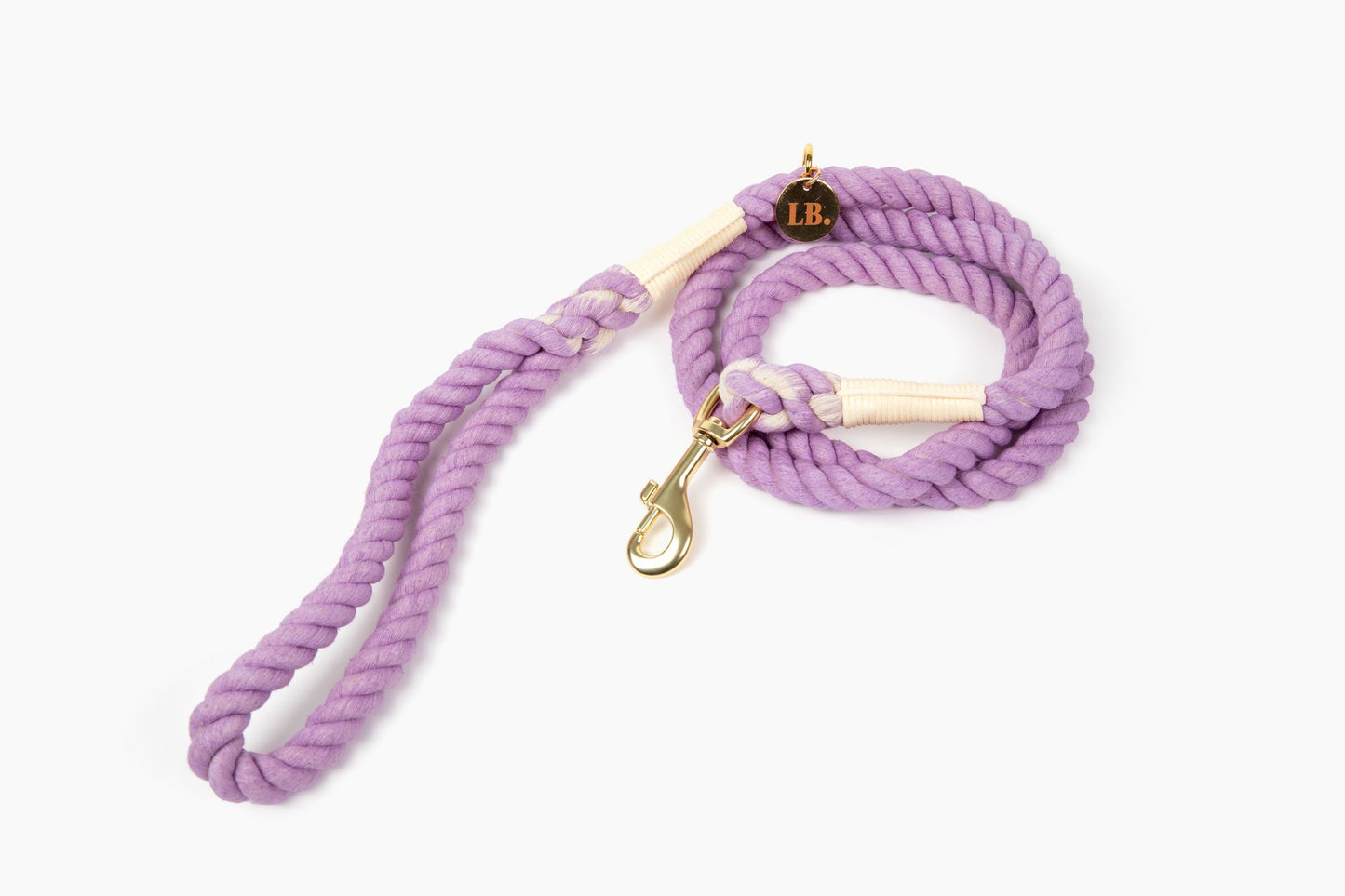 Lavender Lead Rope Rope Leash - Lavender – Louis Barx